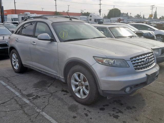 JNRBS08W33X402263 - 2003 INFINITI FX45 SILVER photo 1