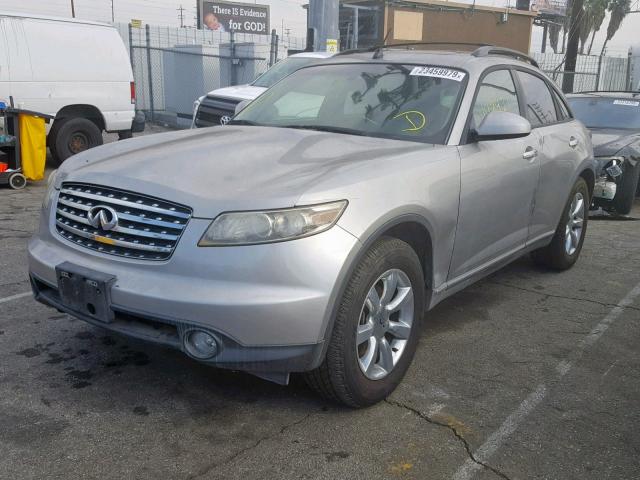 JNRBS08W33X402263 - 2003 INFINITI FX45 SILVER photo 2