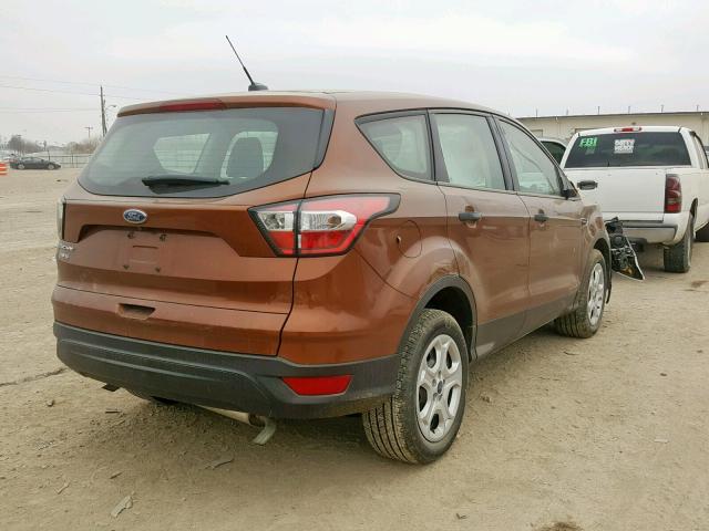 1FMCU0F78HUE90631 - 2017 FORD ESCAPE S BROWN photo 4