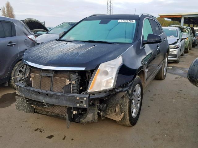 3GYFNAEY1BS680707 - 2011 CADILLAC SRX LUXURY BLACK photo 2