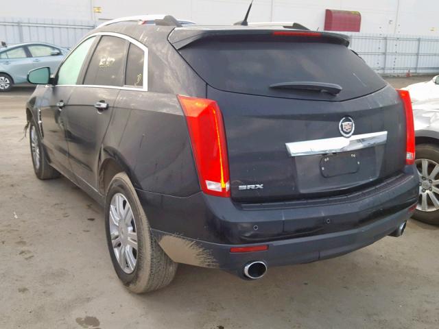 3GYFNAEY1BS680707 - 2011 CADILLAC SRX LUXURY BLACK photo 3