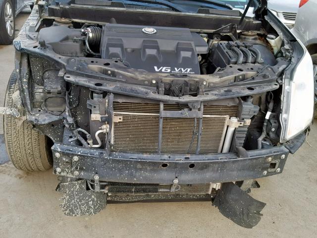 3GYFNAEY1BS680707 - 2011 CADILLAC SRX LUXURY BLACK photo 7