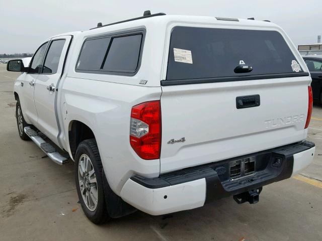 5TFAW5F12FX450135 - 2015 TOYOTA TUNDRA CRE WHITE photo 3