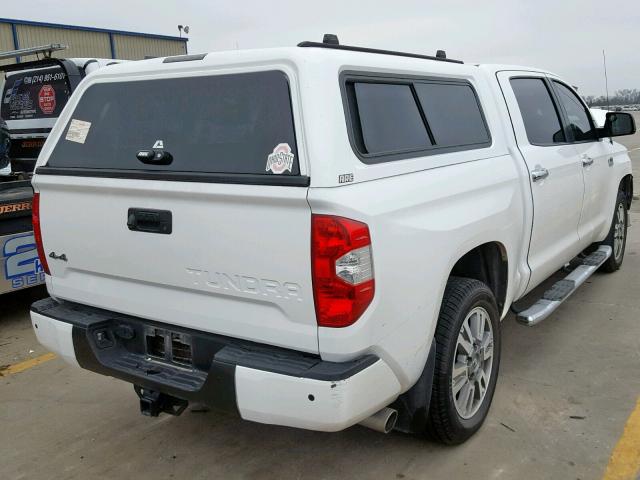 5TFAW5F12FX450135 - 2015 TOYOTA TUNDRA CRE WHITE photo 4