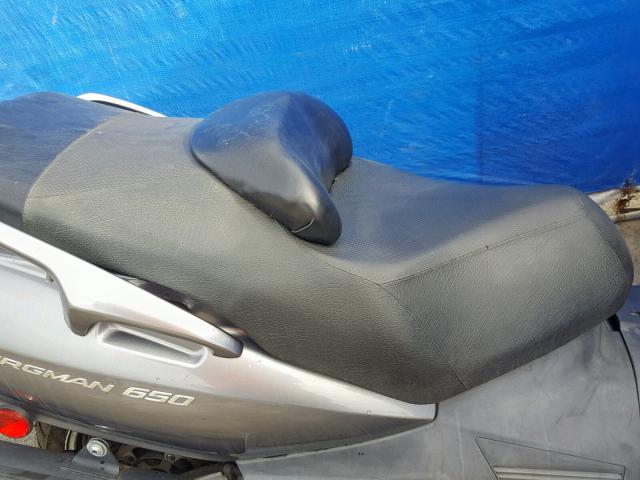 JS1CP51A862102974 - 2006 SUZUKI AN650 K3 SILVER photo 6