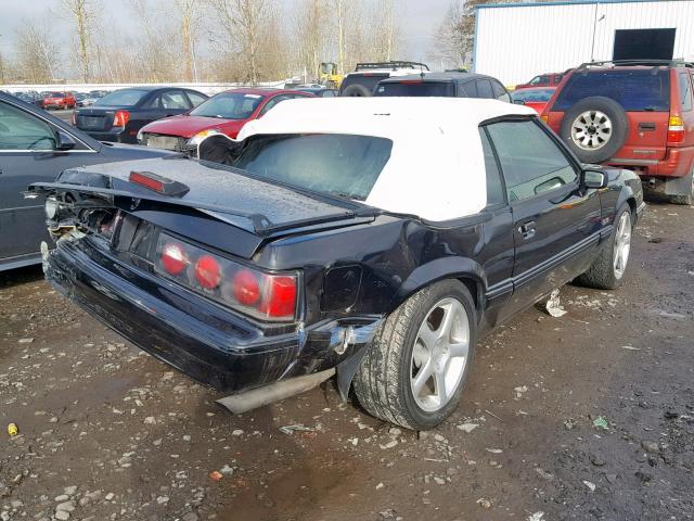 1FABP44EXKF255164 - 1989 FORD MUSTANG LX BLACK photo 4