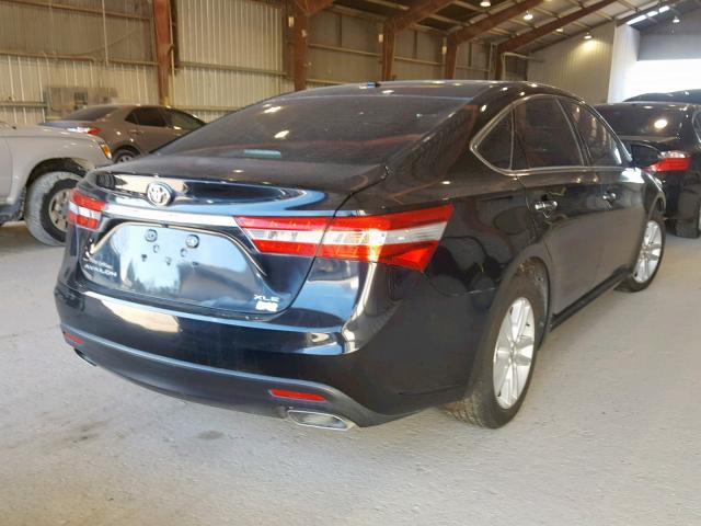 4T1BK1EB4EU109706 - 2014 TOYOTA AVALON BAS BLACK photo 4