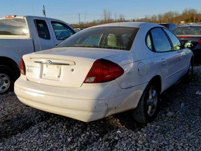 1FAFP55U63A266187 - 2003 FORD TAURUS SES WHITE photo 4