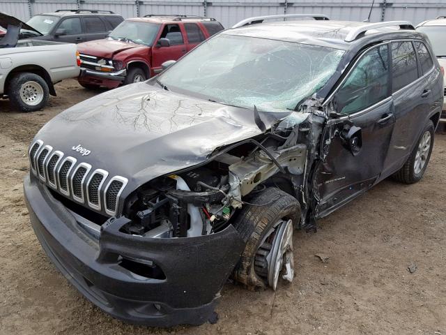 1C4PJMCBXGW284888 - 2016 JEEP CHEROKEE L BLACK photo 2