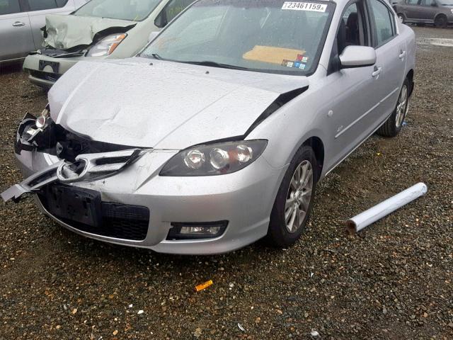 JM1BK124X71684133 - 2007 MAZDA 3 S SILVER photo 2