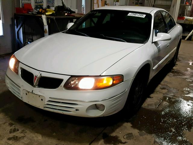 1G2HX54K5Y4250902 - 2000 PONTIAC BONNEVILLE WHITE photo 2