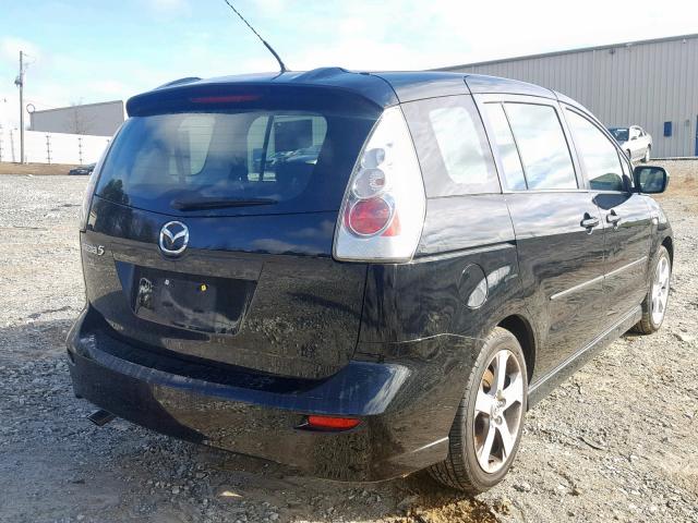 JM1CR293660113648 - 2006 MAZDA 5 BLACK photo 4