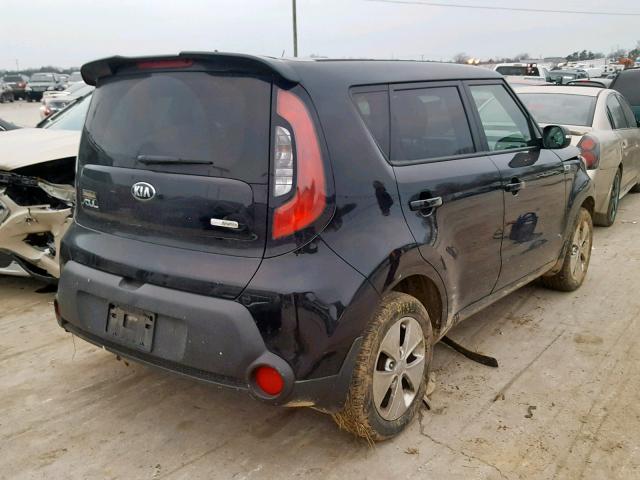 KNDJP3A56E7047169 - 2014 KIA SOUL + BLACK photo 4