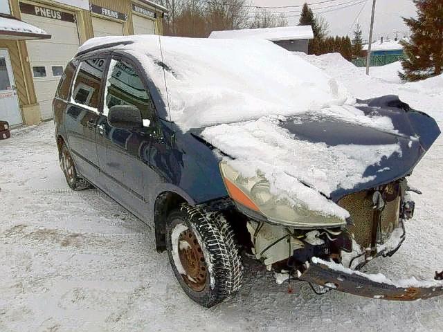 5TDZA29C16S483355 - 2006 TOYOTA SIENNA CE BLUE photo 1