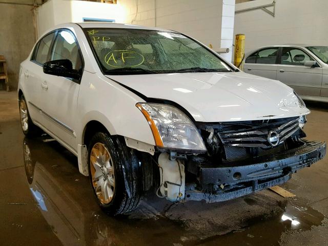 3N1AB6AP1AL677840 - 2010 NISSAN SENTRA 2.0 WHITE photo 1