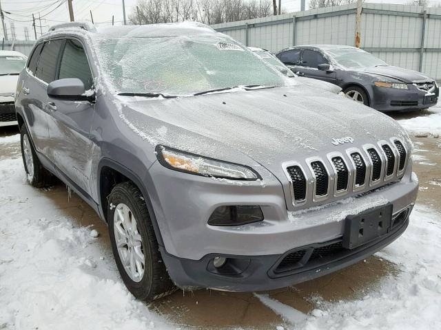 1C4PJMCB7JD585525 - 2018 JEEP CHEROKEE L SILVER photo 1