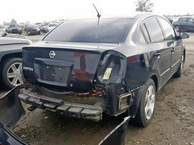 3N1AB61E88L760397 - 2008 NISSAN SENTRA 2.0 BLACK photo 4