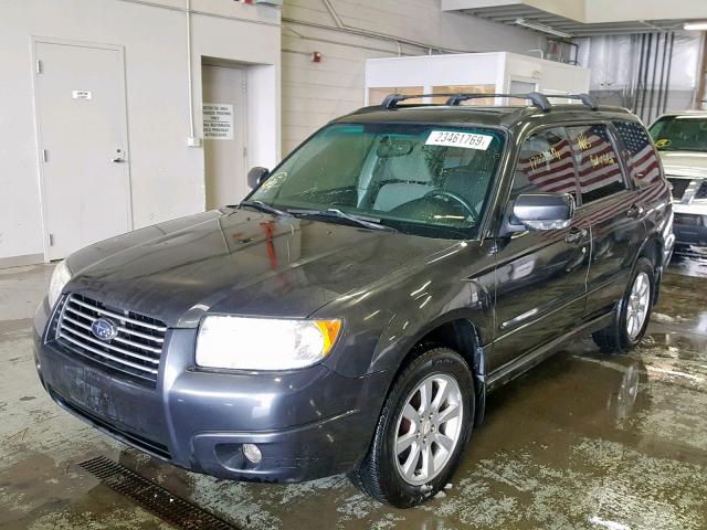 JF1SG65698G700256 - 2008 SUBARU FORESTER 2 Grafit foto 2