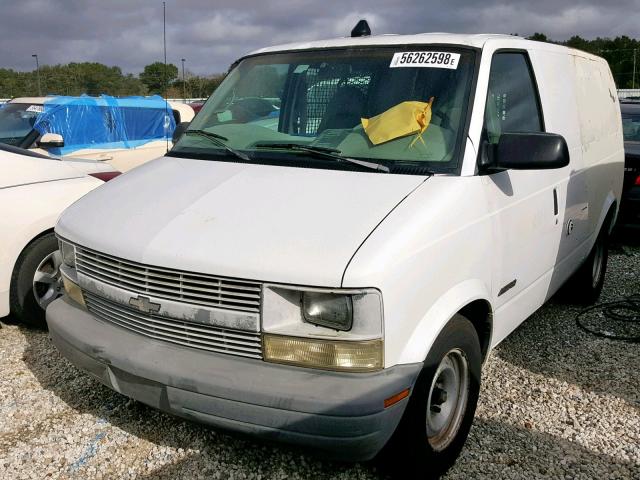 1GCDM19W0YB185511 - 2000 CHEVROLET ASTRO WHITE photo 2