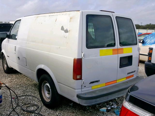 1GCDM19W0YB185511 - 2000 CHEVROLET ASTRO WHITE photo 3