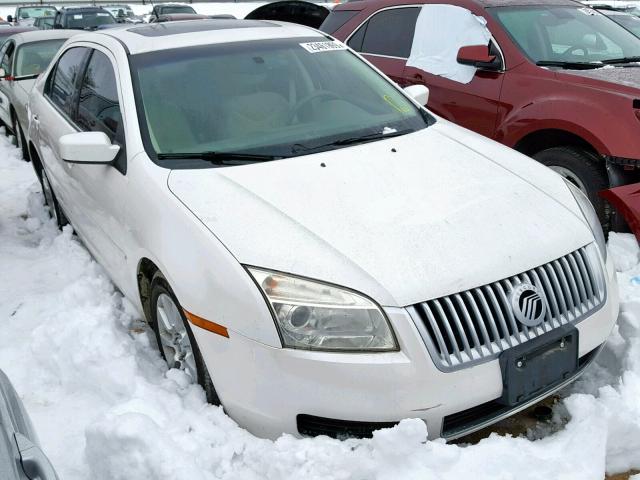 3MEHM07Z39R624737 - 2009 MERCURY MILAN WHITE photo 1