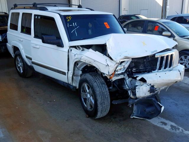 1J8HH58N26C233631 - 2006 JEEP COMMANDER WHITE photo 1