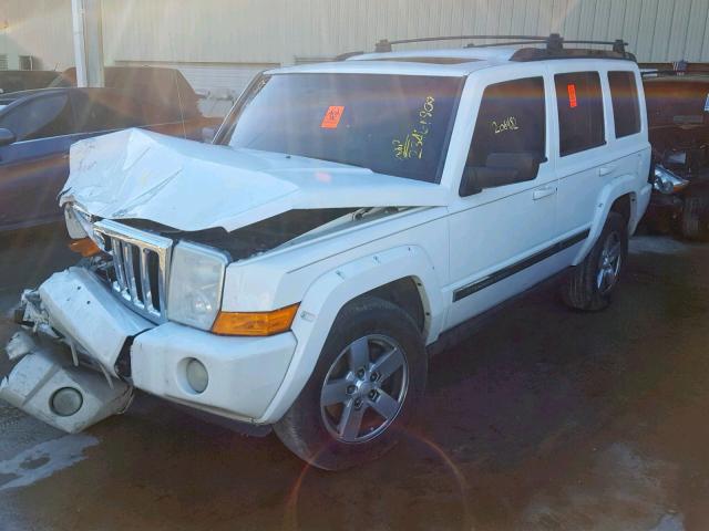 1J8HH58N26C233631 - 2006 JEEP COMMANDER WHITE photo 2