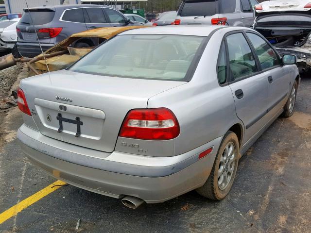 YV1VS29521F684861 - 2001 VOLVO S40 1.9T GRAY photo 4