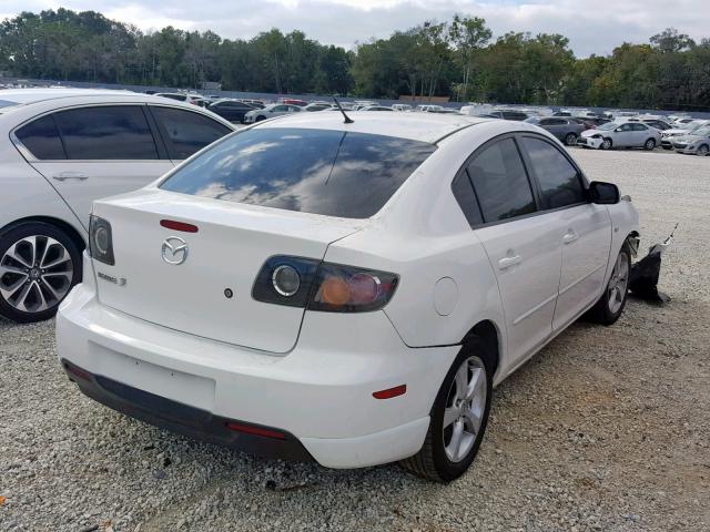 JM1BK123541163162 - 2004 MAZDA 3 S WHITE photo 4