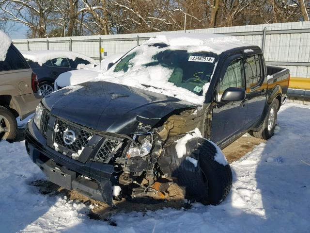 1N6AD0EV7GN720063 - 2016 NISSAN FRONTIER S BLACK photo 2