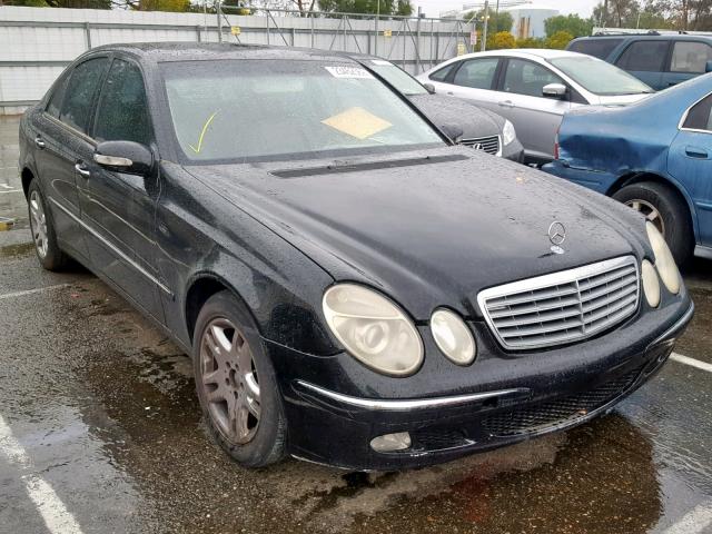 WDBUF65J93A110711 - 2003 MERCEDES-BENZ E 320 BLACK photo 1