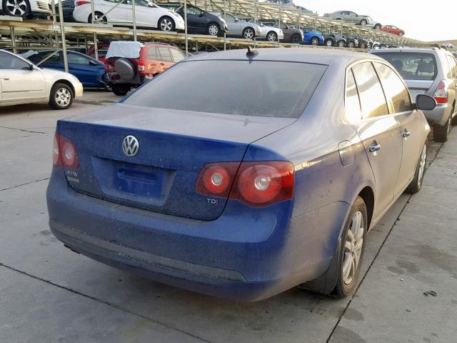 3VWRL71K89M161517 - 2009 VOLKSWAGEN JETTA TDI BLUE photo 4