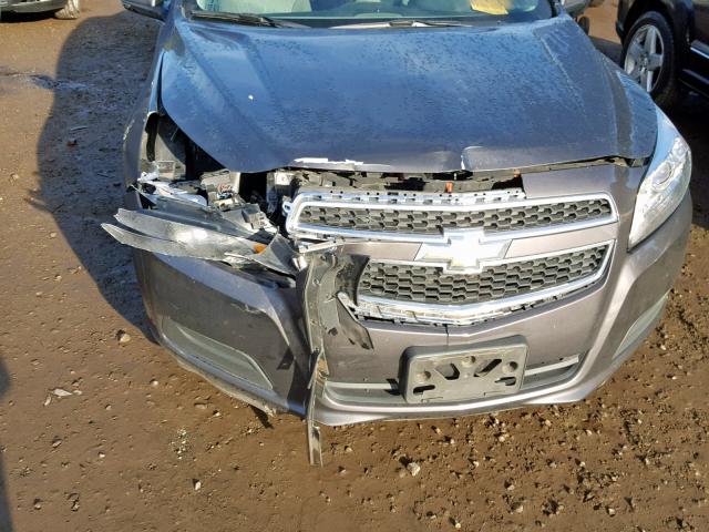 1G11C5SA4DF130356 - 2013 CHEVROLET MALIBU 1LT BLACK photo 9