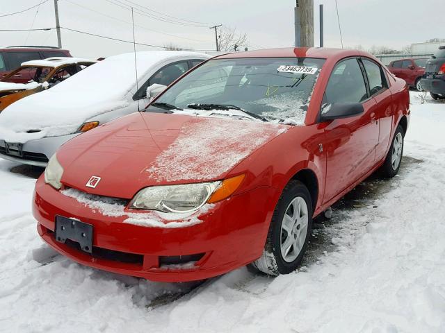 1G8AN15F06Z155557 - 2006 SATURN ION LEVEL RED photo 2
