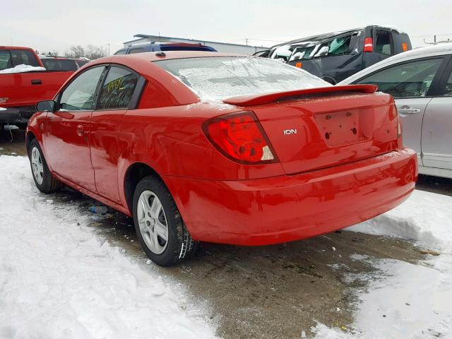 1G8AN15F06Z155557 - 2006 SATURN ION LEVEL RED photo 3