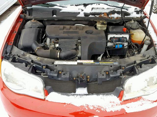 1G8AN15F06Z155557 - 2006 SATURN ION LEVEL RED photo 7