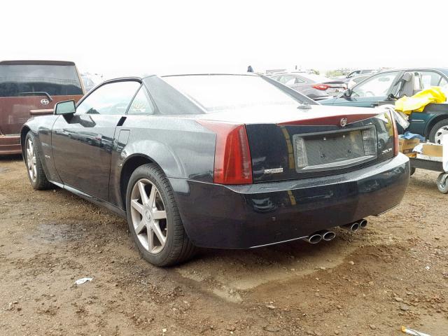 1G6YV34A345602900 - 2004 CADILLAC XLR BLACK photo 3