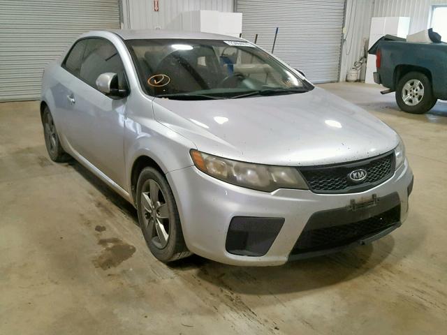 KNAFU6A26A5163352 - 2010 KIA FORTE EX SILVER photo 1