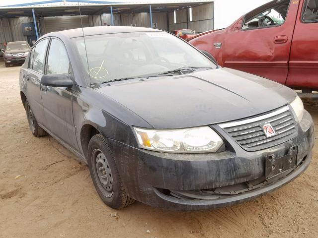 1G8AG52F15Z133569 - 2005 SATURN ION LEVEL BLACK photo 1