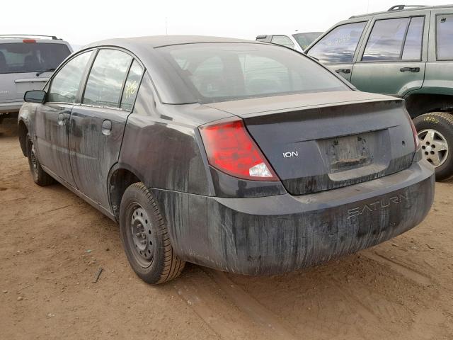 1G8AG52F15Z133569 - 2005 SATURN ION LEVEL BLACK photo 3