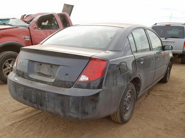 1G8AG52F15Z133569 - 2005 SATURN ION LEVEL BLACK photo 4