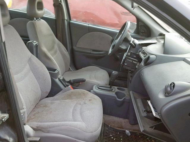 1G8AG52F15Z133569 - 2005 SATURN ION LEVEL BLACK photo 5