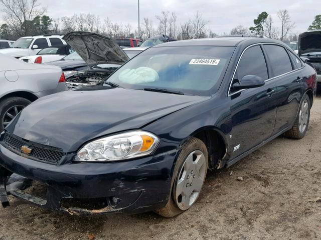 2G1WD58C789206856 - 2008 CHEVROLET IMPALA SUP 黑色 照片 2