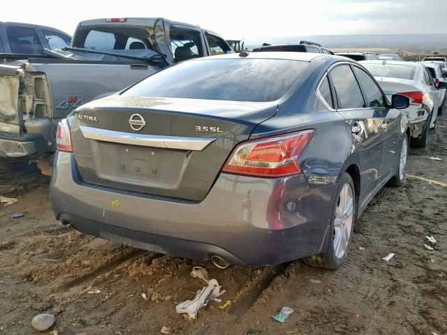 1N4BL3AP8DN531331 - 2013 NISSAN ALTIMA 3.5 GRAY photo 4