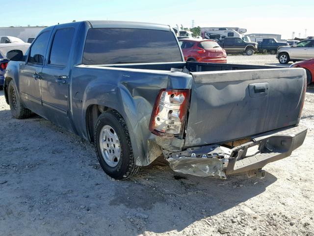 2GTEC13J471727647 - 2007 GMC NEW SIERRA BLUE photo 3