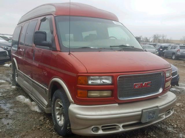 1GDFG15R311207833 - 2001 GMC SAVANA RV RED photo 1