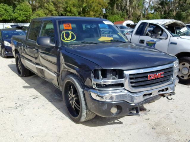 2GTEC13T341353240 - 2004 GMC NEW SIERRA BLACK photo 1