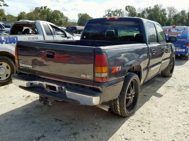 2GTEC13T341353240 - 2004 GMC NEW SIERRA BLACK photo 4