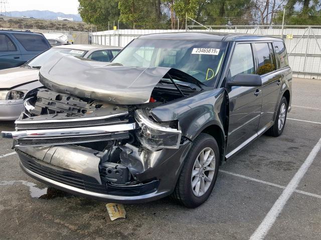 2FMGK5B8XJBA07803 - 2018 FORD FLEX SE CHARCOAL photo 2