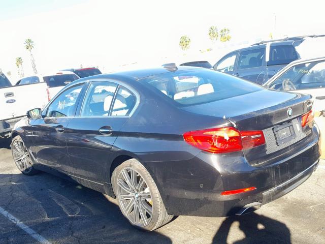 WBAJE5C36HG914813 - 2017 BMW 540 I BROWN photo 3